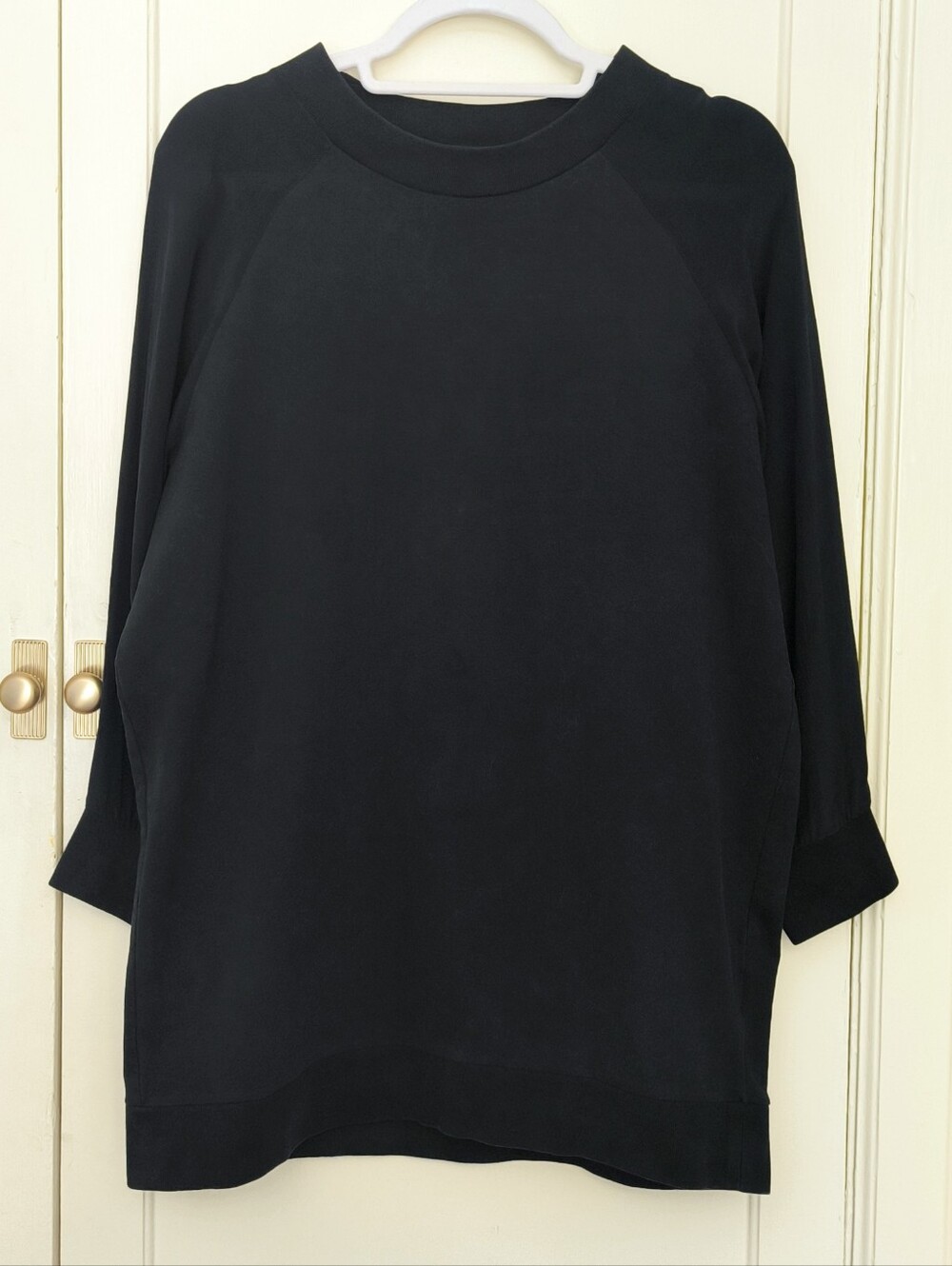 Acne Studios Beals Contrast sweatshirt dress